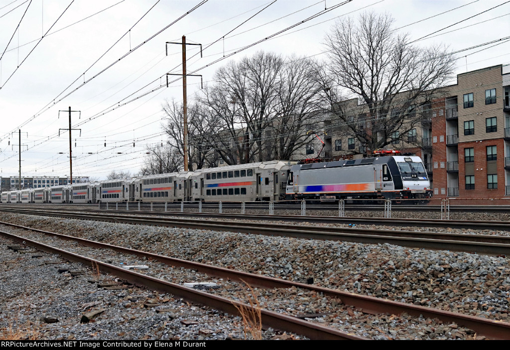 NJT 4639 on train 7849